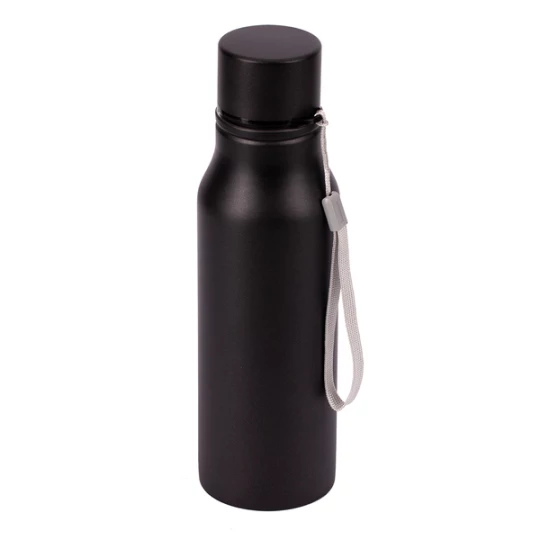 Bidon stalowy Fun Tripping 700 ml, czarny (R08418.02.A)
