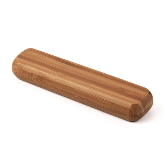 Długopis Vizela w bambusowym etui, brązowy (R01070.10)