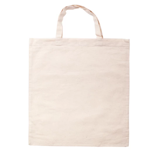 Torba bawełniana 140 g/m2 - krótkie uszy, beżowy (R08518.13)