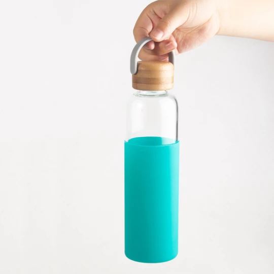 Szklana butelka Refresh 560 ml, zielony (R08272.05)