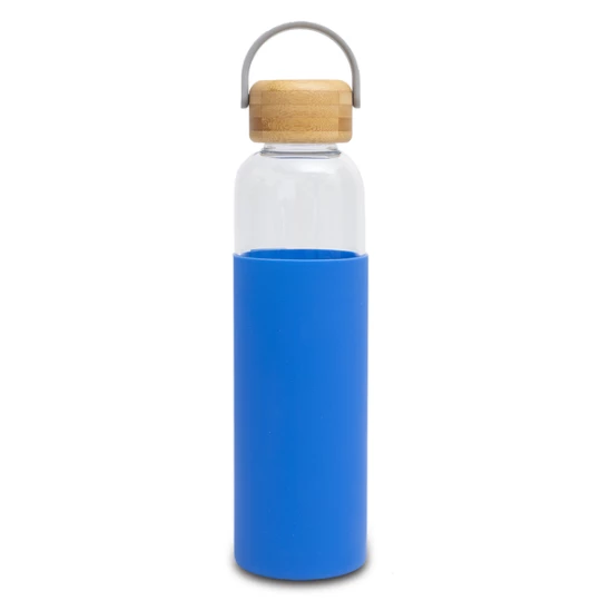 Szklana butelka Refresh 560 ml, niebieski (R08272.04)