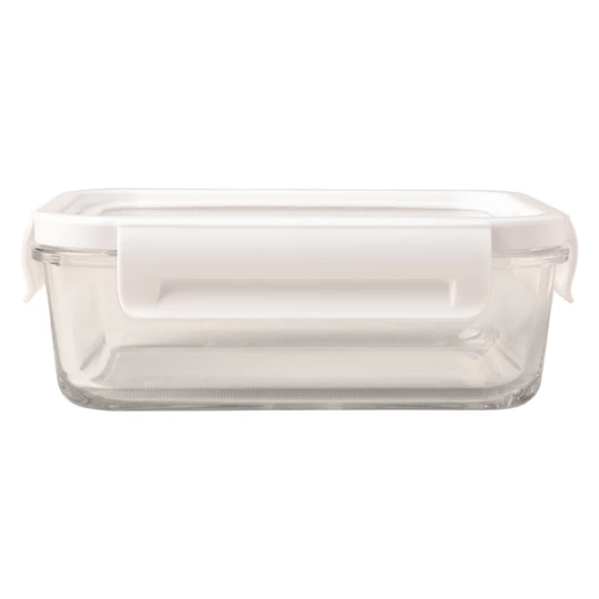 Lunch box Delect 900 ml, biały/transparentny (R08442.00)