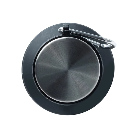 Składany bidon sportowy Makalu 550 ml, czarny (R08436.02)