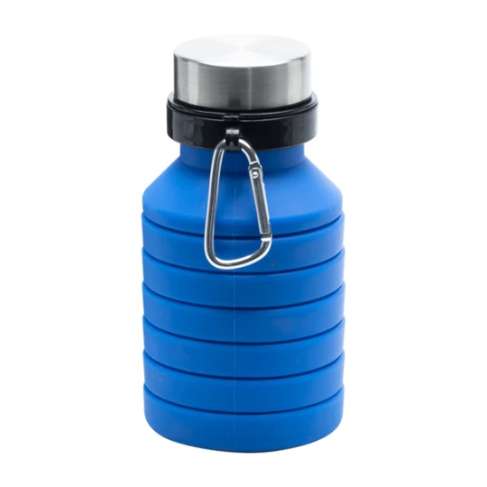 Składany bidon sportowy Makalu 550 ml, niebieski (R08436.04)