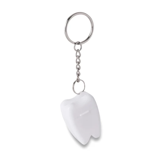 Brelok Toothy z nicią dentystyczną, biały (R17731.06)