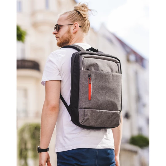 Plecak na laptop Taranto, szary (R91797.21)