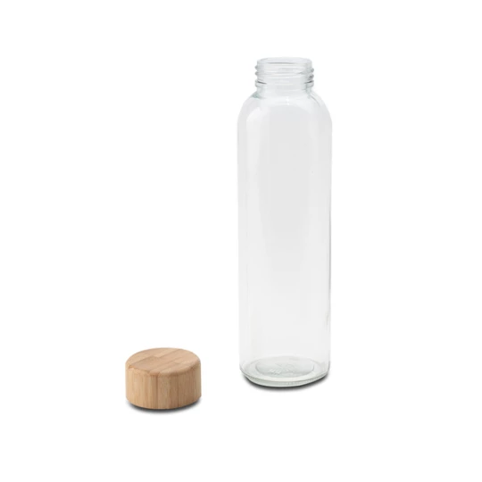 Szklana butelka Aqua Madera 500 ml, brązowy (R08261.10)