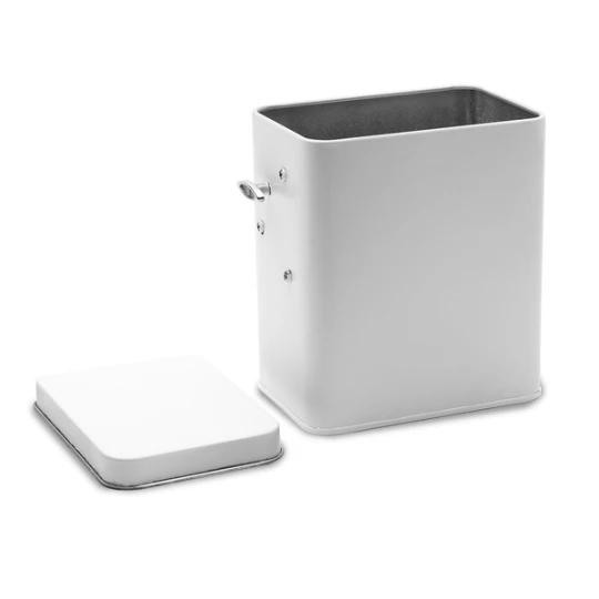 Pozytywka w metalowym pudełku Melody, biały (R91028.06)