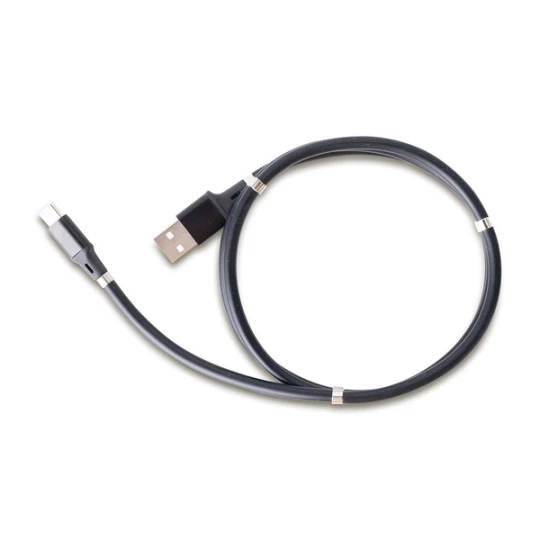 Kabel z magnesami Connect, czarny (R50160.02)