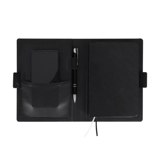 Organizer z notesem Sannat, czarny (R64254.02)