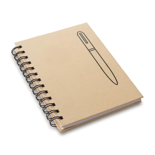 Notes z magnesem na długopis Attract, beżowy (R73649.13)