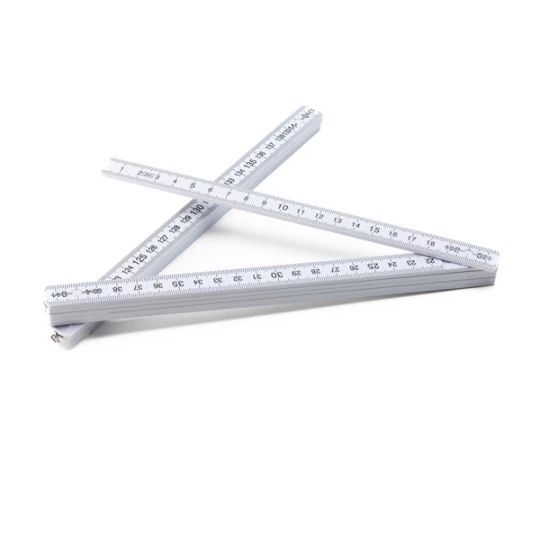 Składana miarka 2 m, biały (R17629.06)
