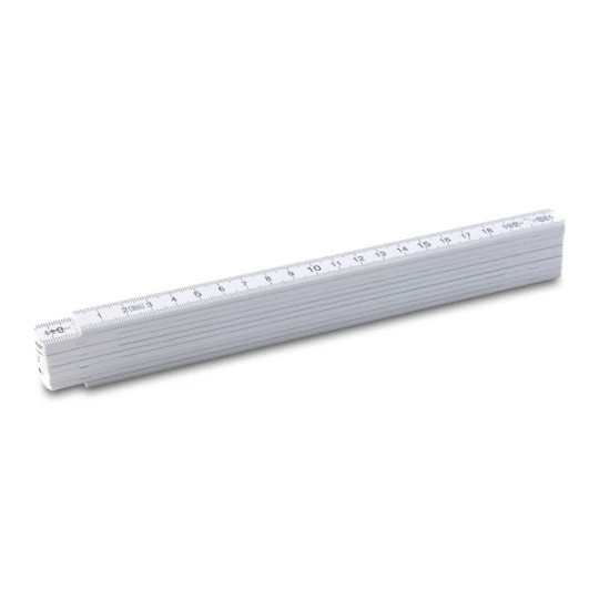 Składana miarka 2 m, biały (R17629.06)