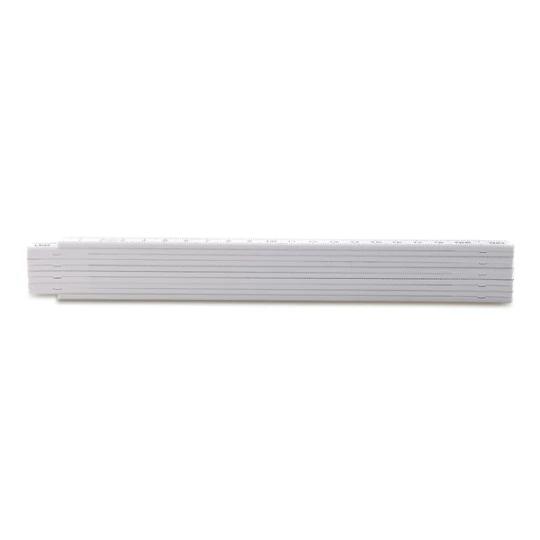 Składana miarka 2 m, biały (R17629.06)
