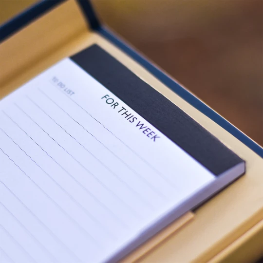 Notes i planner w upominkowym pudełku Kampa, granatowy (R73648.42)