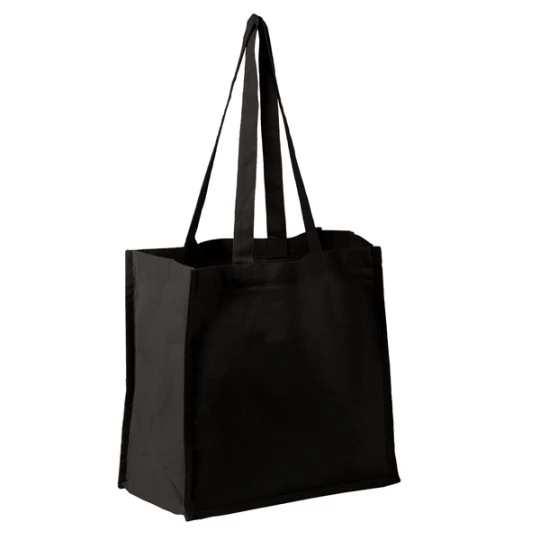 Torba bawełniana Eco-Style, czarny (R08496.02)