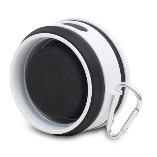 Kubek silikonowy 350 ml Flexi, czarny (R08258.02)