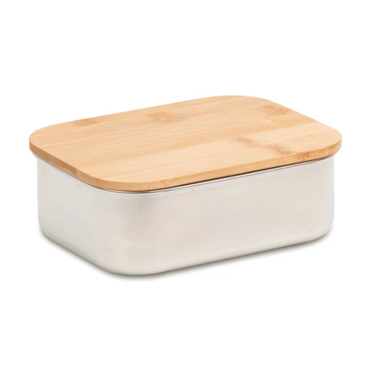 Pojemnik stalowy na lunch 800 ml, srebrny (R08239.01)