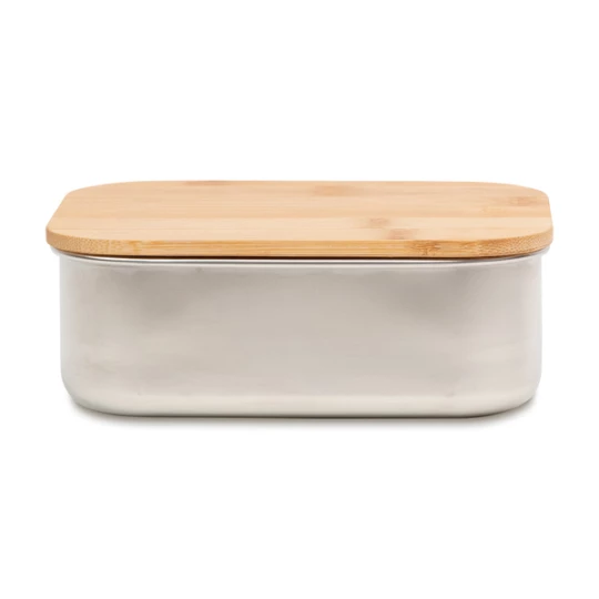 Pojemnik stalowy na lunch 800 ml, srebrny (R08239.01)
