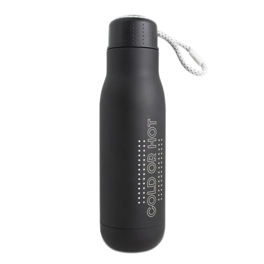 Butelka termiczna 500 ml Calgary, czarny (R08244.02)