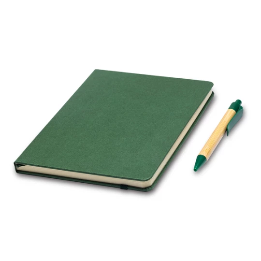 Zestaw upominkowy notes z długopisem Forest, zielony (R64258.05)