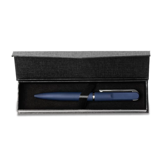 Elegancki długopis w pudełku Saba, granatowy (R02317.42)