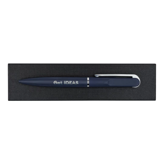 Elegancki długopis w pudełku Saba, granatowy (R02317.42)