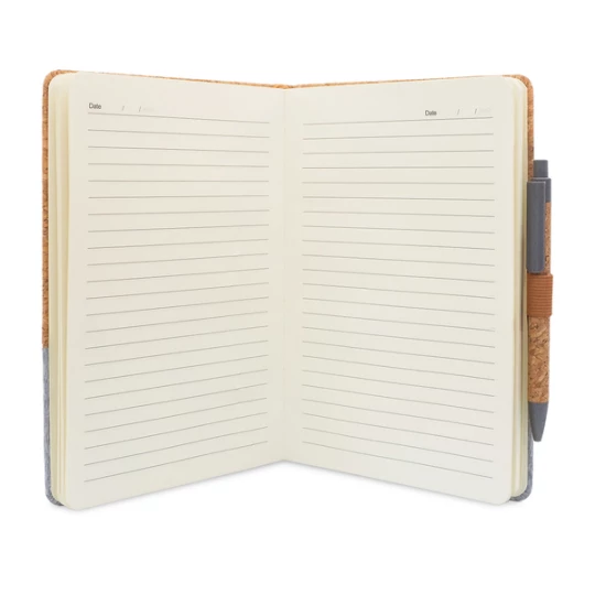 Zestaw z notesem Tossa, szary (R64259.21)