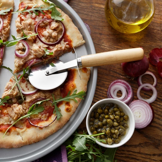 Nóż do pizzy Bianca, brązowy (R17161.10)