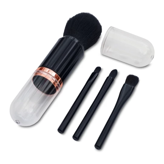 Zestaw pędzli do makijażu Bella, czarny (R73537.02)
