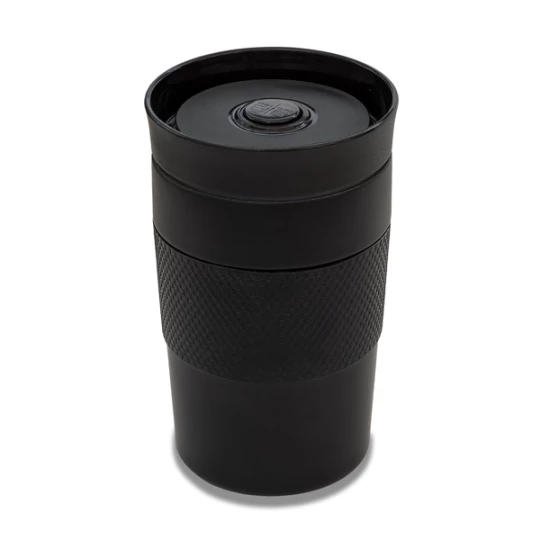 Kubek termiczny Husavik 320 ml, czarny (R08480.02)
