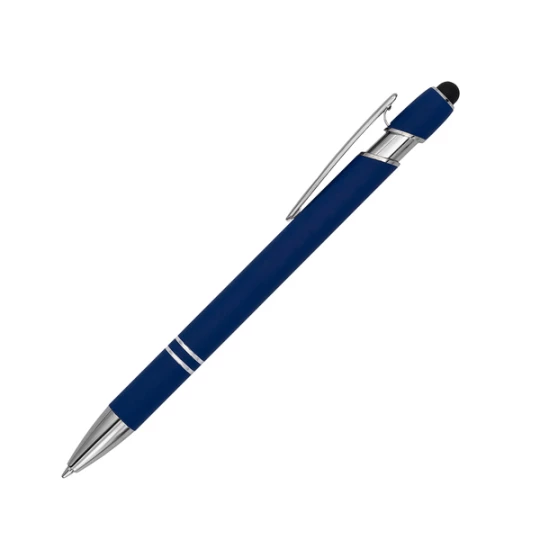 Długopis aluminiowy Softano, niebieski (R73424.04)