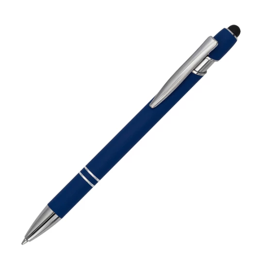 Długopis aluminiowy Softano, niebieski (R73424.04)