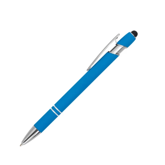 Długopis aluminiowy Softano, jasnoniebieski (R73424.28)