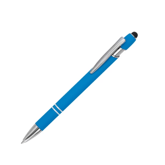 Długopis aluminiowy Softano, jasnoniebieski (R73424.28)