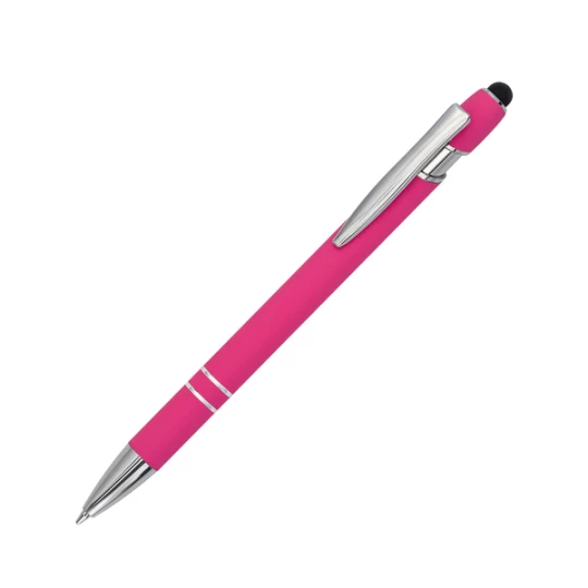 Długopis aluminiowy Softano, różowy (R73424.33)