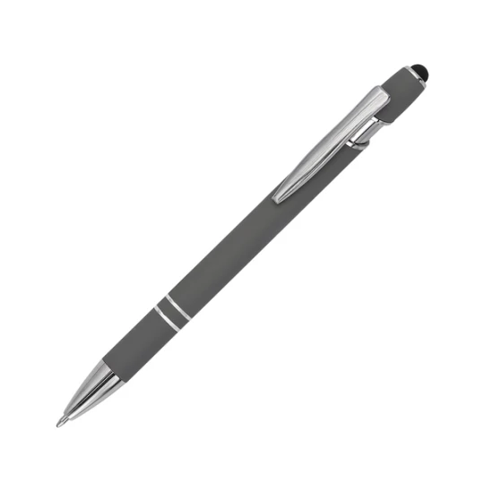 Długopis aluminiowy Softano, szary (R73424.21)