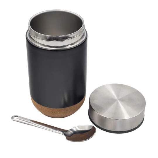 Pojemnik próżniowy Basilan 400 ml, czarny (R08455.02)