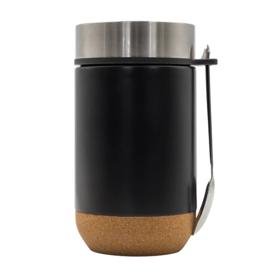 Pojemnik próżniowy Basilan 400 ml, czarny (R08455.02)