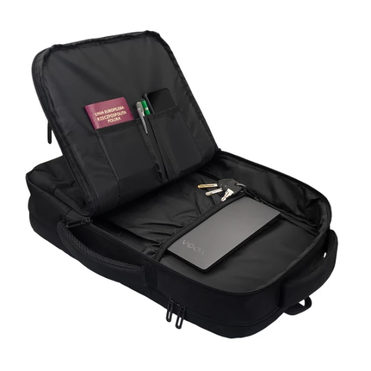 Plecak na laptop City Trybe, czarny (R91840.02)