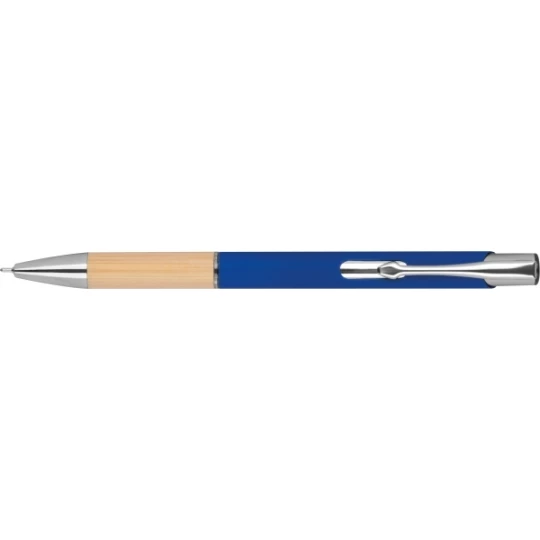 Długopis metalowy półżelowy NAPLES - niebieski (GE-4333-04)