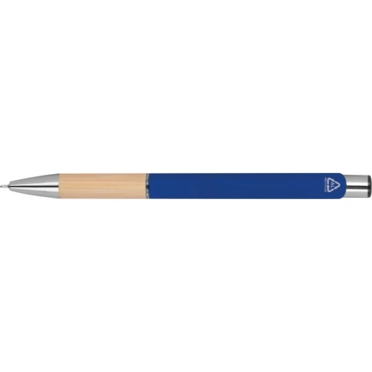 Długopis metalowy półżelowy NAPLES - niebieski (GE-4333-04)