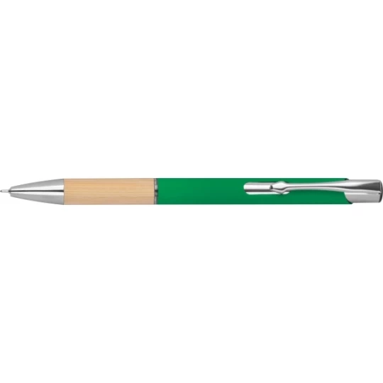 Długopis metalowy półżelowy NAPLES - zielony (GE-4333-09)