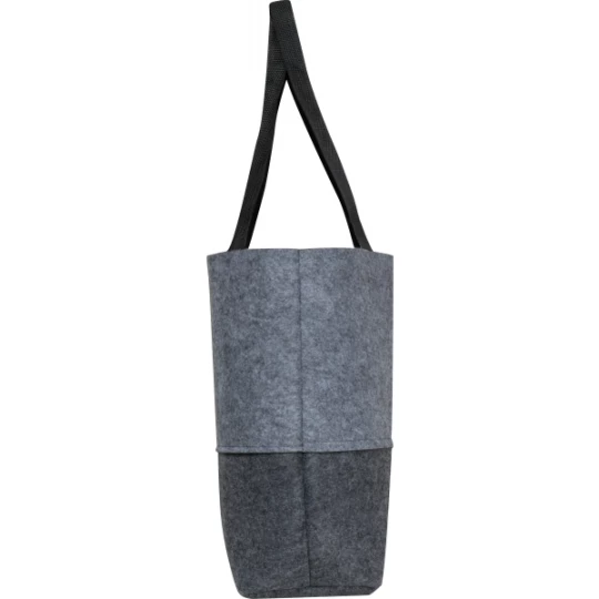 Torba na zakupy z filcu RPET SAN MATEO - szary (GE-4355-07)