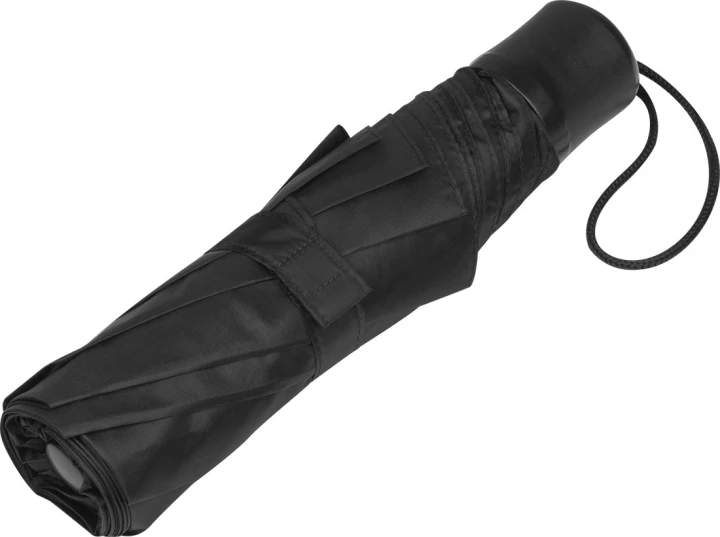 Parasol manualny RPET NORTHAMPTON - czarny (GE-4336-03)