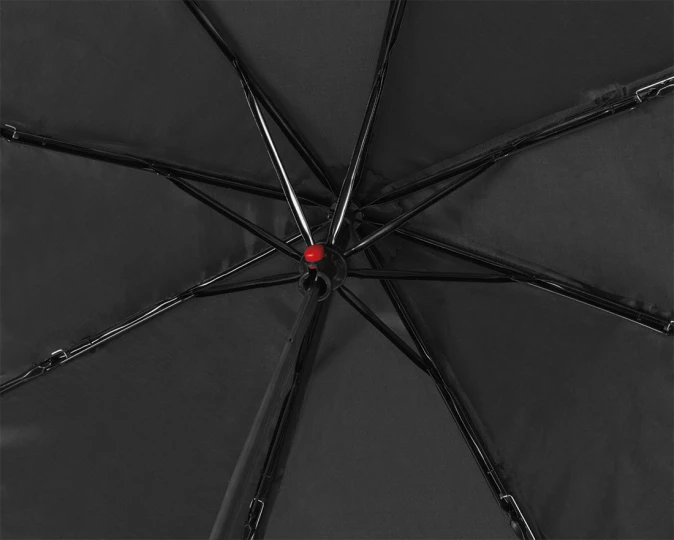 Parasol manualny RPET NORTHAMPTON - czarny (GE-4336-03)