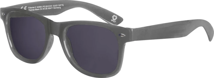 Okulary przeciwsłoneczne RPET ILLINOIS - szary (GE-4260-07)