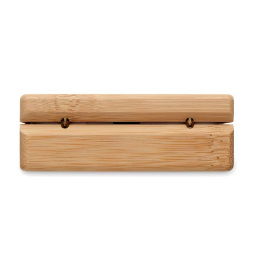 Słuchawki douszne TWS w bambuso - OREBAM (MO2303-40)