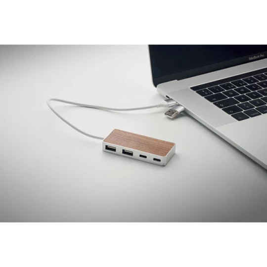 Hub USB 4 porty 27,5 cm - UBAH (MO2387-40)
