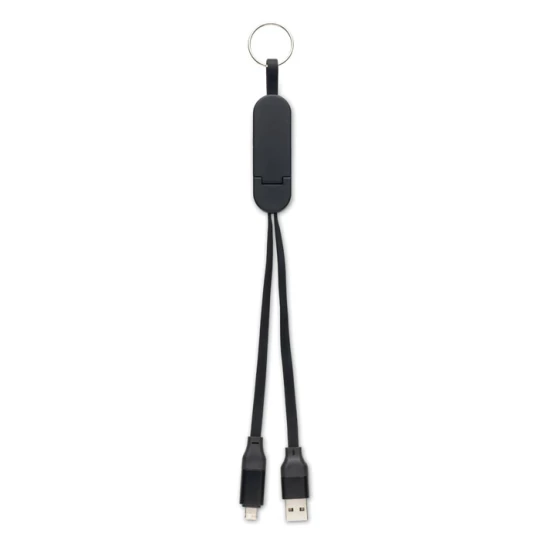 Brelok z kablami 60W z ABS z recyk - CABO (MO2443-03)